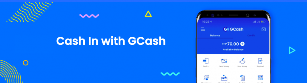 cash in with gcash