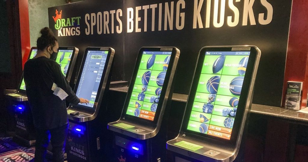 online sports betting kiosks
