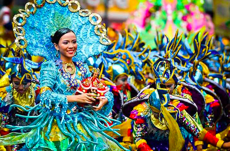 Famous Sinulog Festival in Cebu