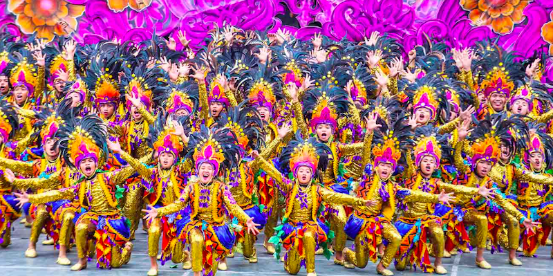 Cebu Sinulog Festival streetdance performance