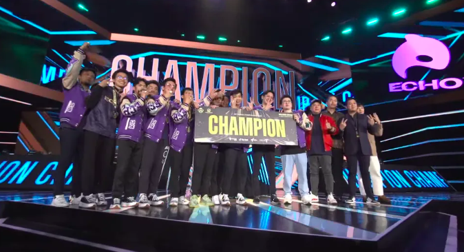 ECHO sweep Blacklist International 4-0 to be crowned Mobile Legends M4 world champions