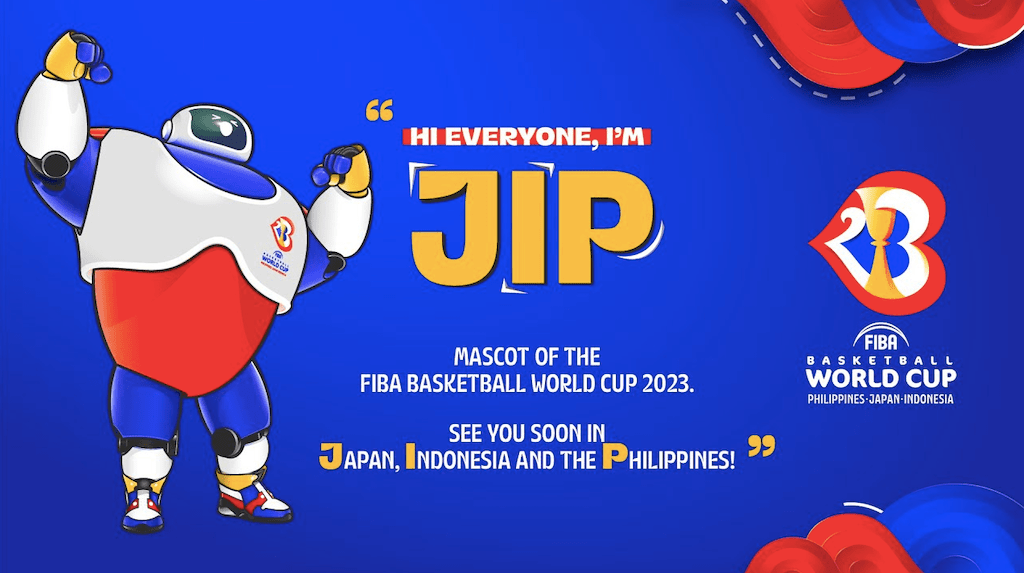 JIP FIBA Basketball World Cup 2023 mascot