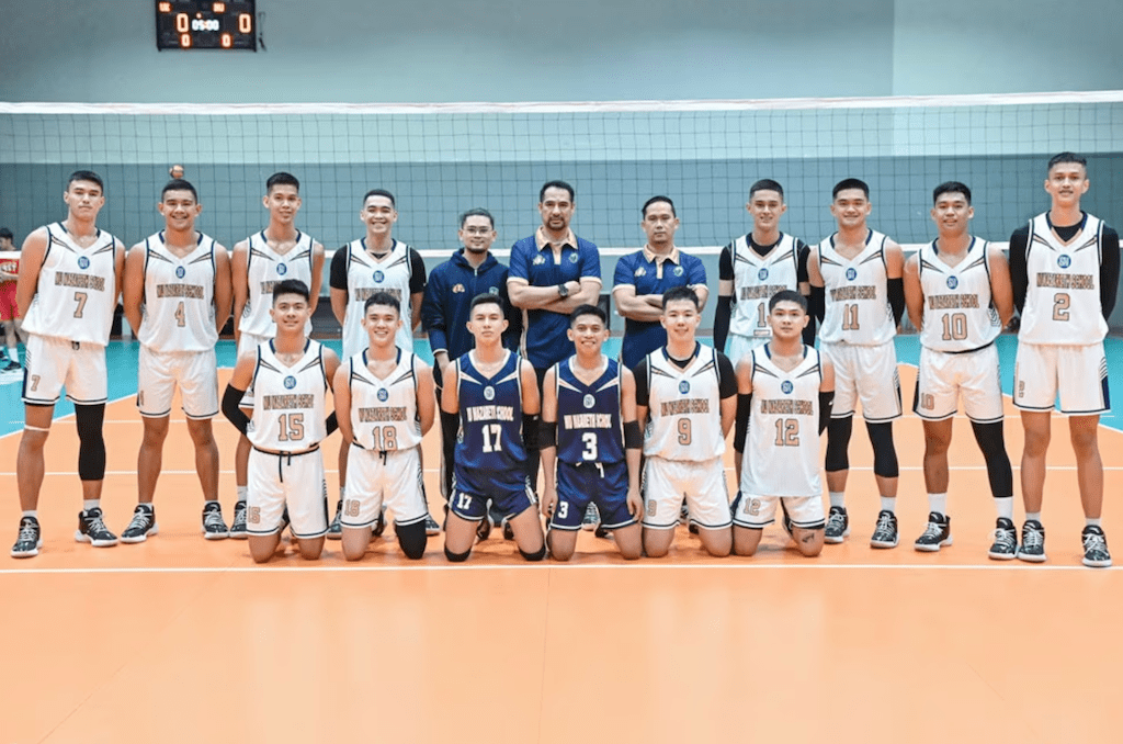 Nazareth School of National University out lasted FEU-Diliman in five sets.