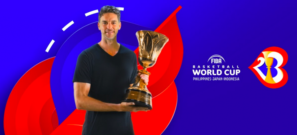 Pau Gasol FIBA Basketball World Cup 2023 Global Ambassador